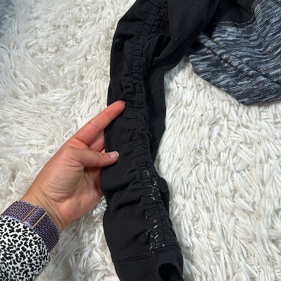 🔥 $SALE$ 🔥 Lululemon Wunder Under Pant *Stirrup Dramatic Static White Black - Picture 4 of 7